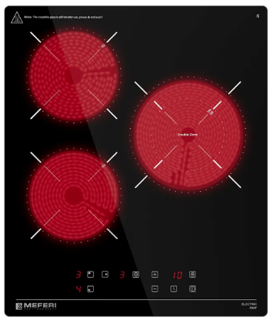 Meferi MEH453BK POWER электрическая варочная панель