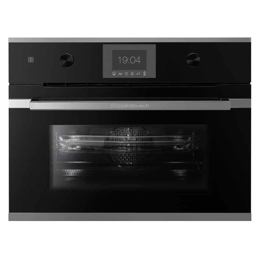 Kuppersbusch CBM 6350.0 S3 Silver Chrome компактный духовой шкаф с микроволнами