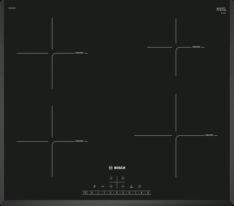 Bosch PUE651FB5E индукционная варочная панель