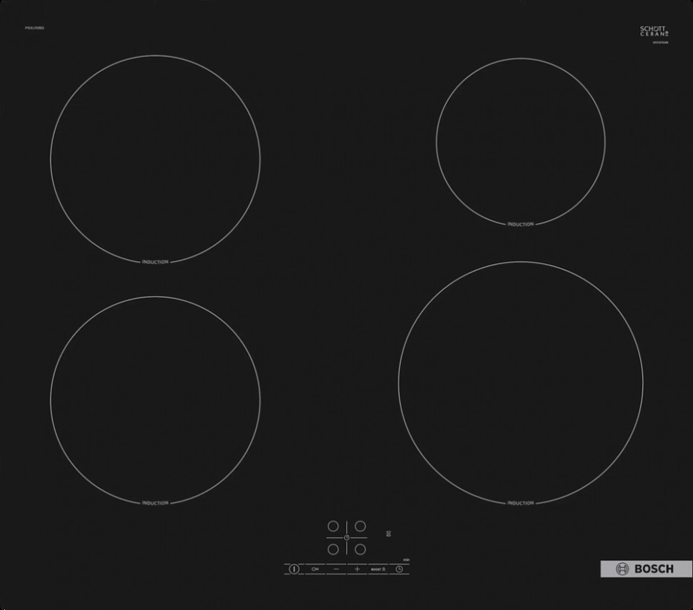 Bosch PIE61RBB5E индукционная варочная панель