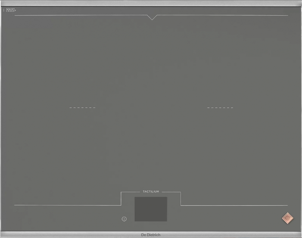 De Dietrich DPI7698GS индукционная варочная панель 65 cm