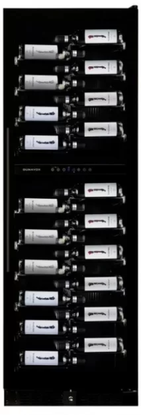 Dunavox DX-119.386DB встраиваемый винный шкаф Dunavox DX-119.386DB встраиваемый винный шкаф