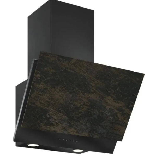 Elikor Рубин Ceramics S4 90П-700-Э4Д антрацит/бронзовый травертин вытяжка