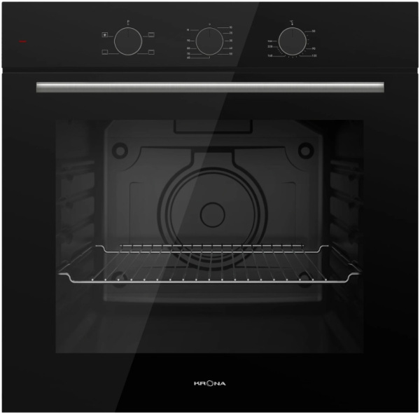 Krona steel ELEMENT 60 BL электрический духовой шкаф