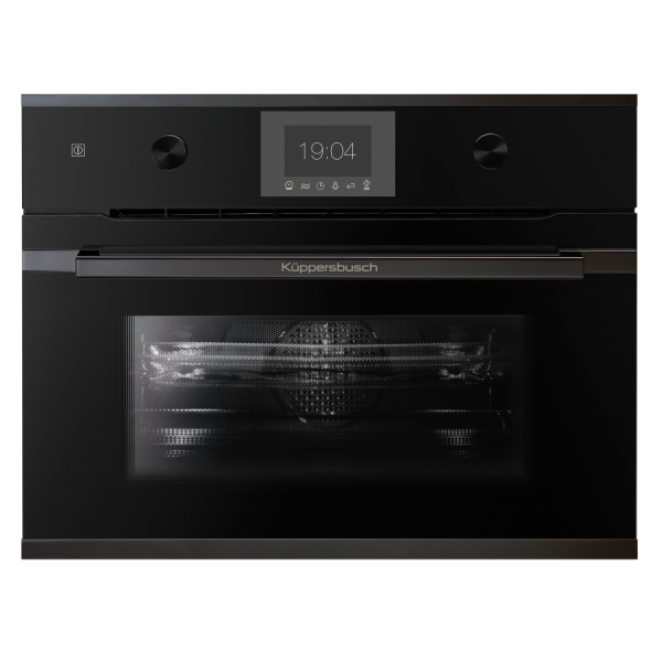 Kuppersbusch CBM 6350.0 S2 Black Chrome компактный духовой шкаф с микроволнами