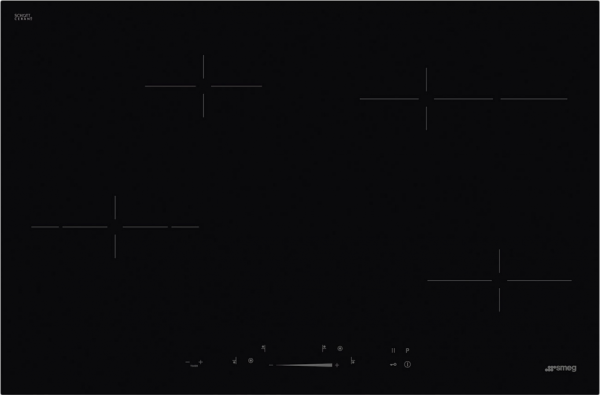 Smeg SE484EMTD электрическая варочная панель