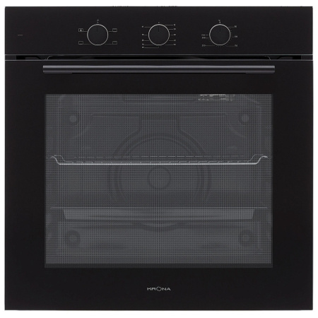 Krona steel ELEMENT 60 BL/BL электрический духовой шкаф