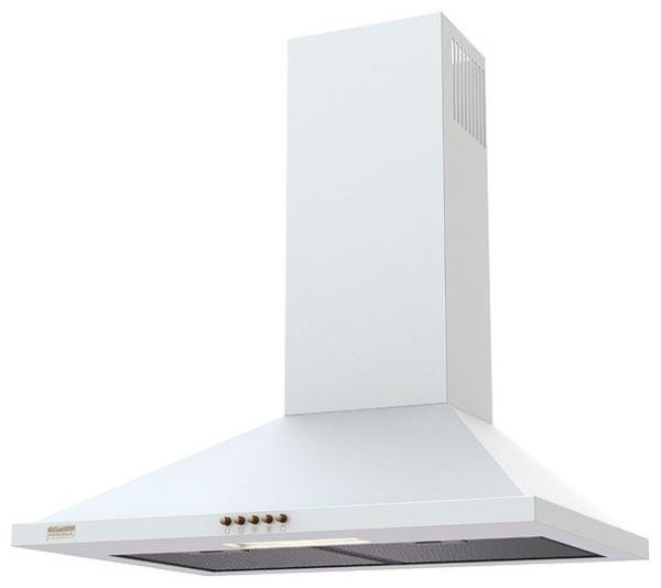 Krona steel BELLA 600 WHITE push button вытяжка