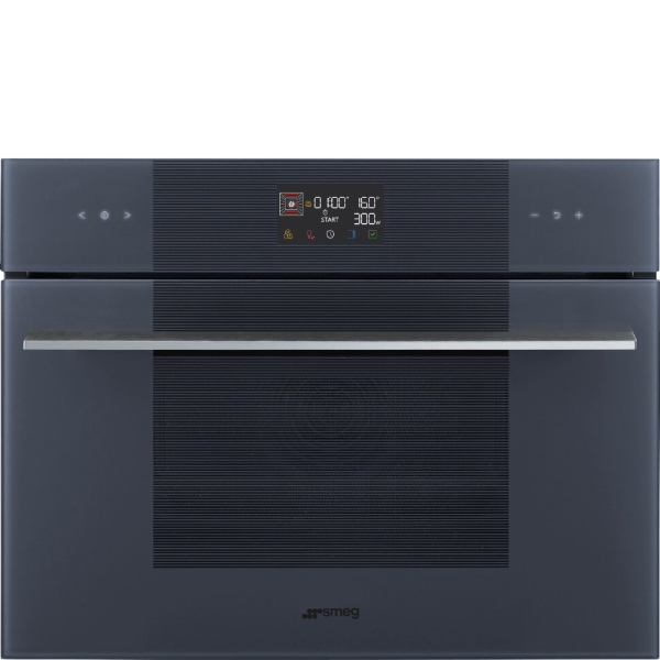 Smeg SO4102M1G компактный электрический духовой шкаф с СВЧ