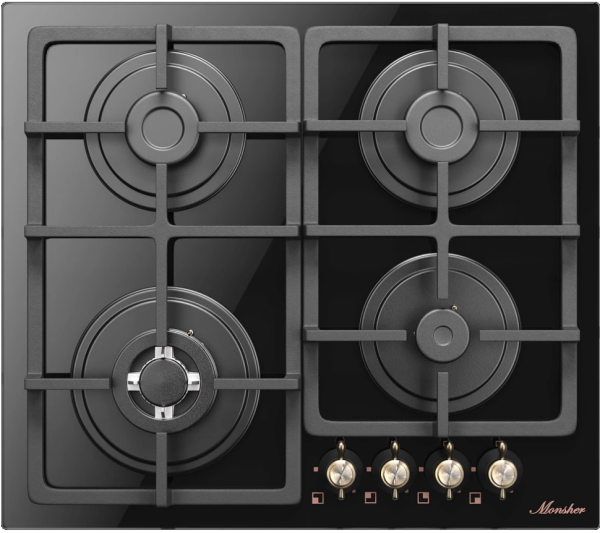 Monsher MGG 67 RN Bronze газовая варочная панель