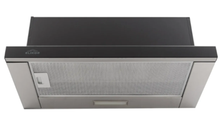 Elikor Интегра GLASS 60Н-400-В2Д нерж/стекло черное R вытяжка