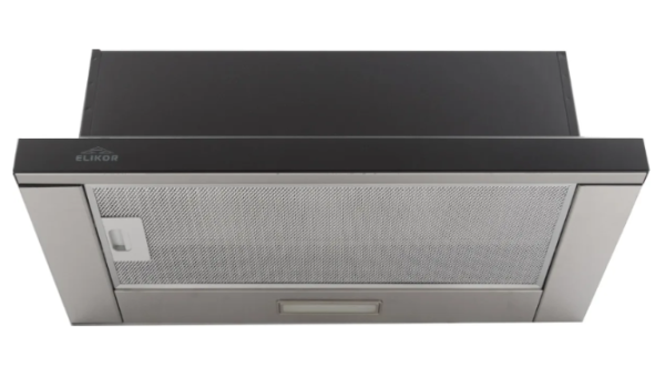 Elikor Интегра GLASS 60Н-400-В2Д нерж/стекло черное R вытяжка