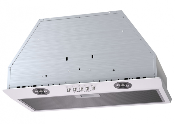 Krona steel RUNA 600 white PB вытяжка кухонная