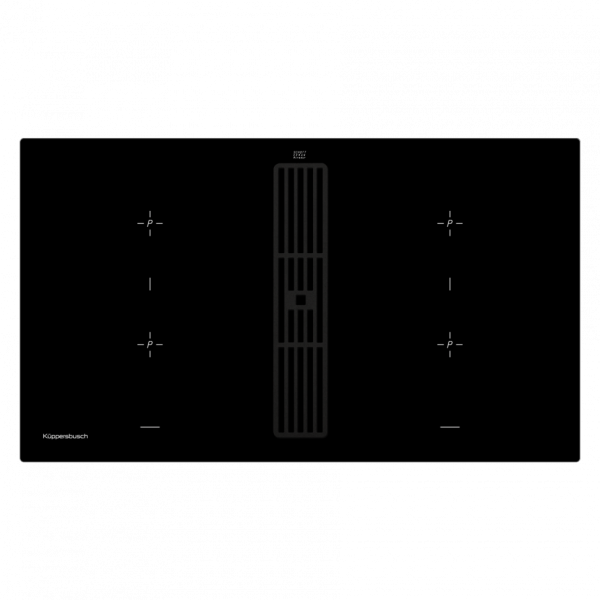 Kuppersbusch KMI 9850.0 SR индукционная варочная панель со встроенной вытяжкой