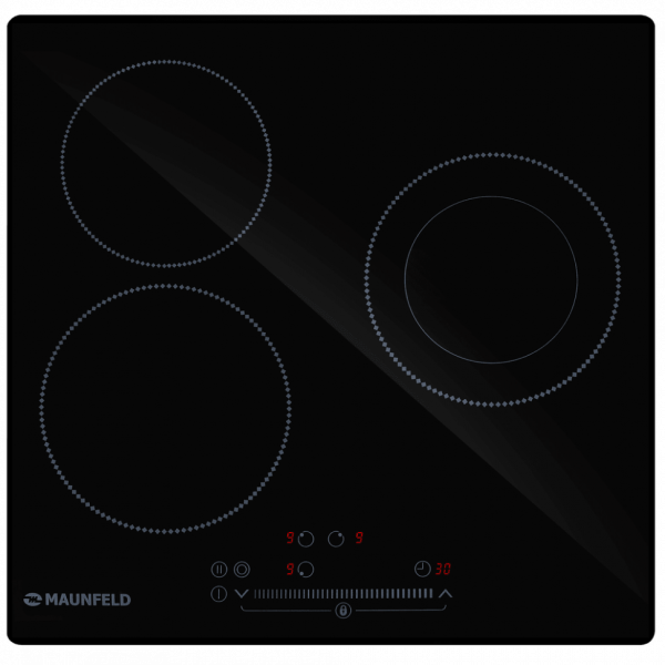 Maunfeld EVCE453SDPBK электрическая варочная панель