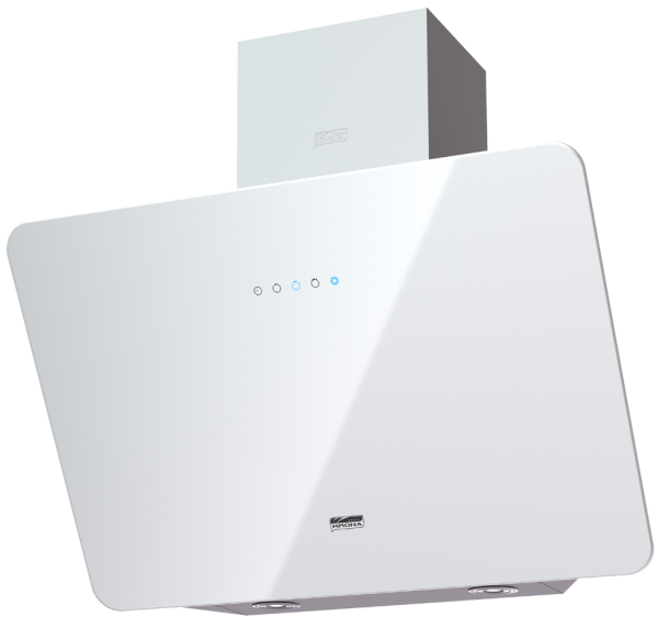 Krona steel LIORA 600 white S вытяжка кухонная