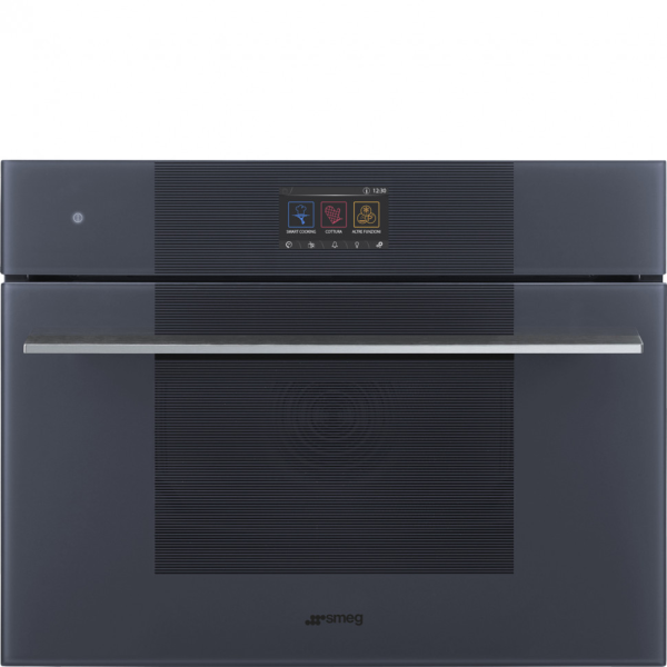 Smeg SO4104S4PG компактный многофункциональный духовой шкаф комбинированный с паром