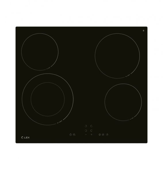 Lex EVH 641A BL электрическая варочная панель