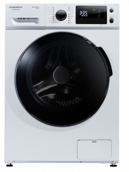 Maunfeld MFWM1586WH отдельностоящая стиральная машина с сушкой