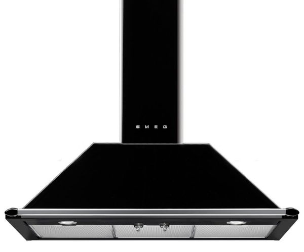Smeg KT90BLE вытяжка настенная 90 см черный