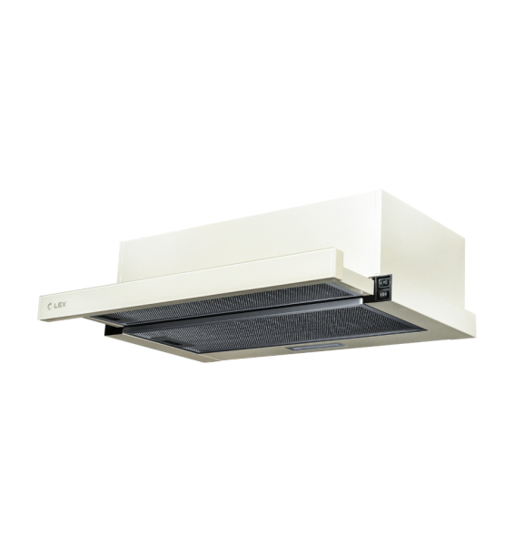 LEX HUBBLE G 2M 600 IVORY LIGHT вытяжка встраиваемая телескопическая