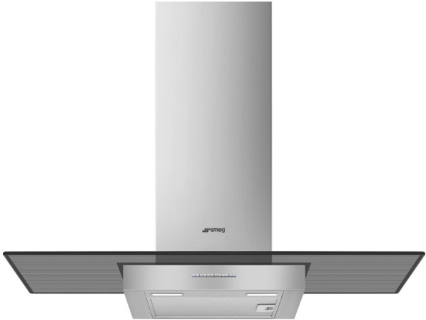 Smeg KBT900VE вытяжка настенная нержавеющая сталь + стекло