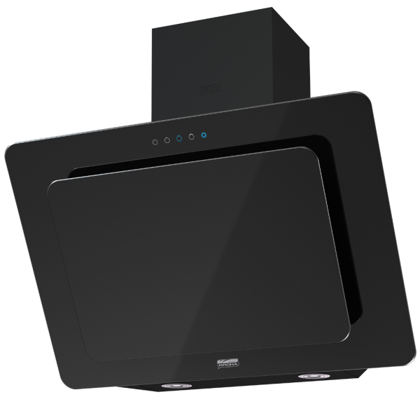 Krona steel LIVA 600 black S вытяжка