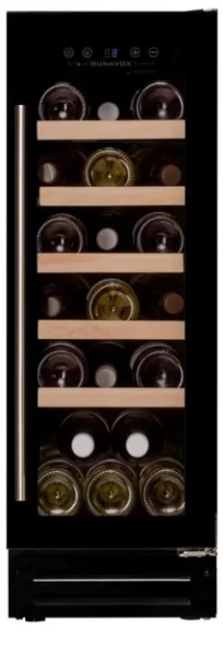 Dunavox DAU-19.58B встраиваемый винный шкаф Dunavox DAU-19.58B встраиваемый винный шкаф