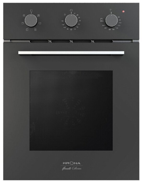 Krona steel CORRENTE 45 BL электрический духовой шкаф
