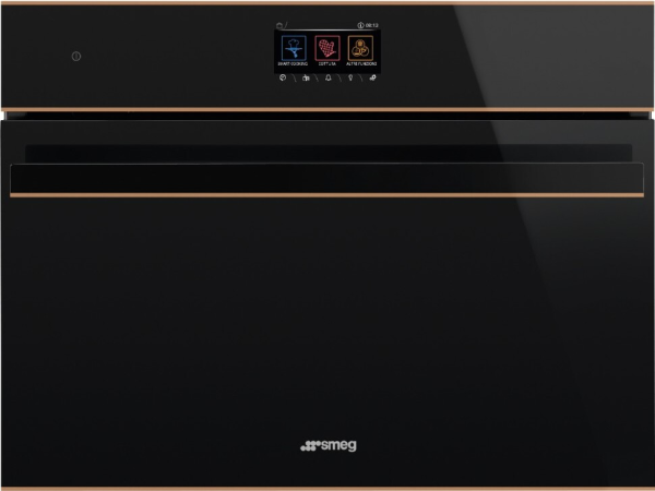 Smeg SO4604S4PNR компактный многофункциональный духовой шкаф комбинированный с паром