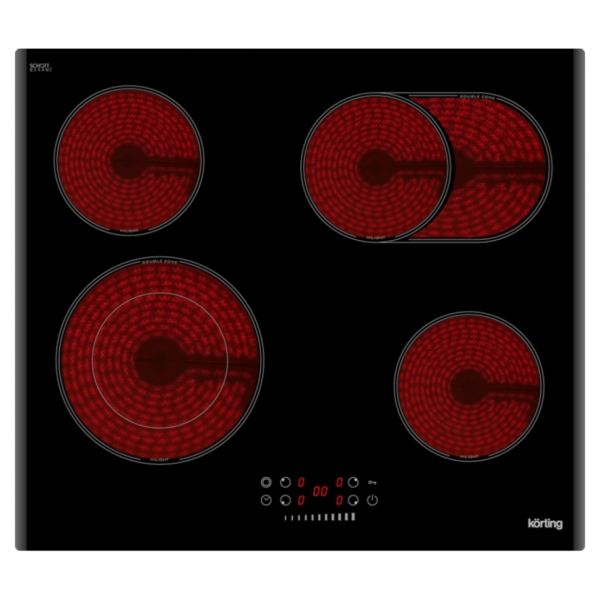Korting HK 62550 B электрическая варочная панель