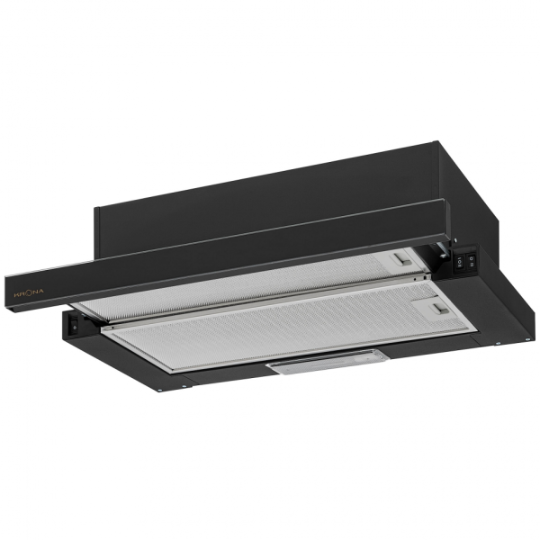 Krona steel KAMILLA RETRO 600 BLACK вытяжка