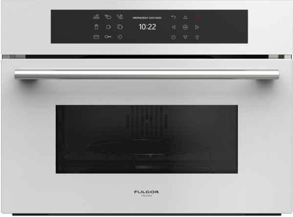 Fulgor FGMO 4508 TEM WH компактный духовой шкаф с функцией свч