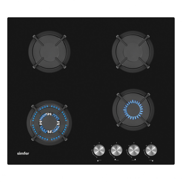 Simfer H60N41B571 газовая варочная панель
