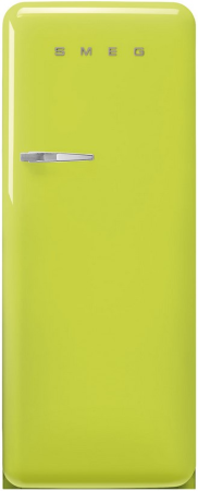 Smeg FAB28RLI5 отдельностоящий однодверный холодильник лайма