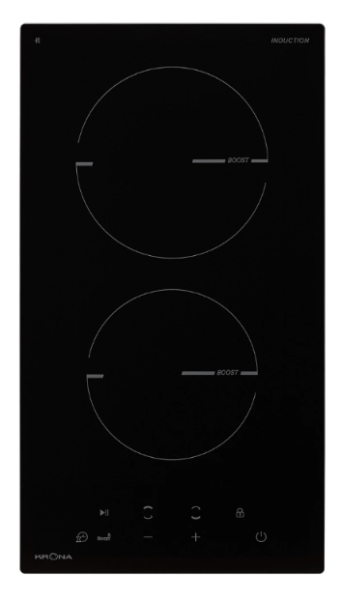 Krona steel MAGIER 30 BL 2BTK  индукционная варочная поверхность