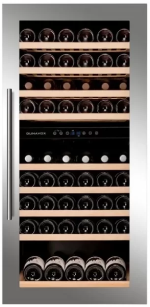 Dunavox DAB-89.215DSS встраиваемый винный шкаф