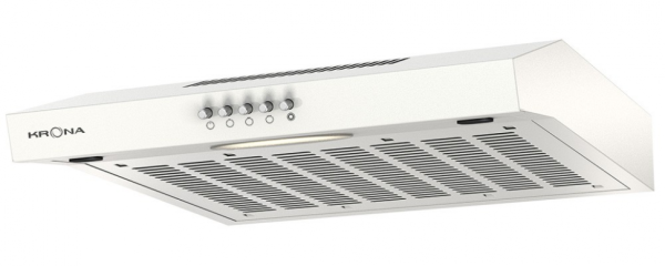 Krona steel ERMINA 500 white PB вытяжка кухонная