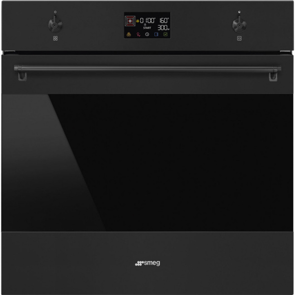 Smeg SO6302M2N многофункциональный электрический духовой шкаф с СВЧ
