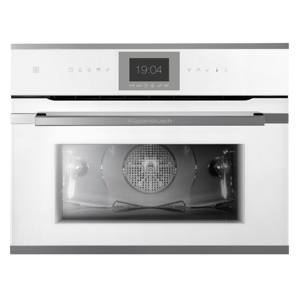 Kuppersbusch CBP 6550.0 W3 Silver Chrome компактный духовой шкаф с системой пиролитической очистки