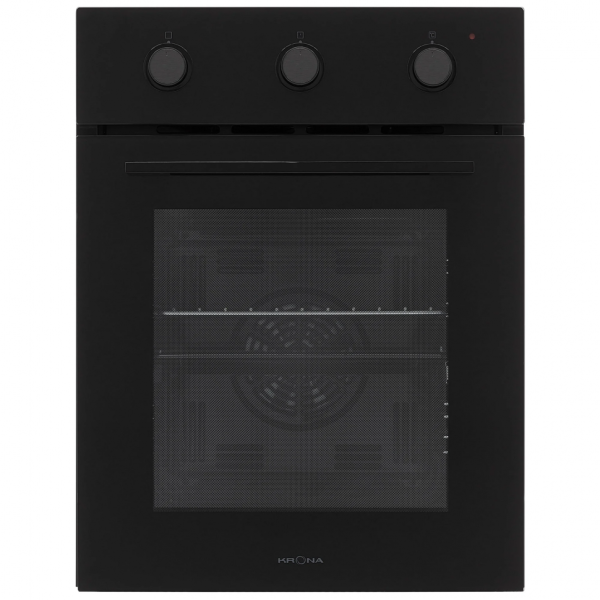 Krona steel LYRA 45 BL/BL электрический духовой шкаф