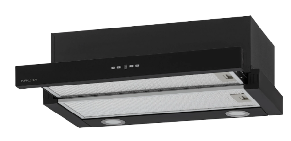 Krona steel KAMILLA TK 600 BLACK (1 мотор) вытяжка