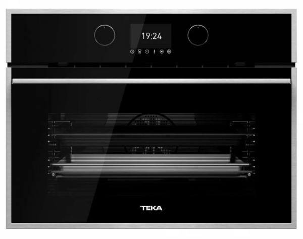 Teka HLC 8440 C FULL BLACK компактный мультифункциональный духовой шкаф