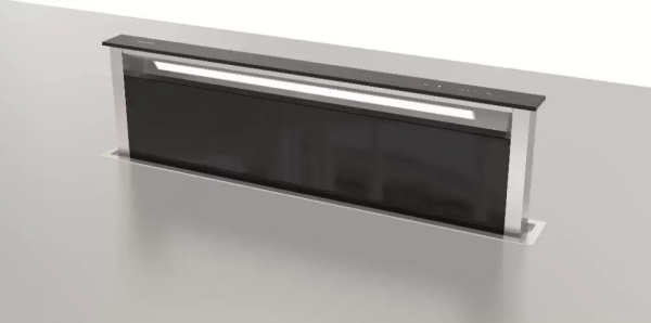Fulgor FDDH 1120 TRC BK встраиваемая в столешницу вытяжка