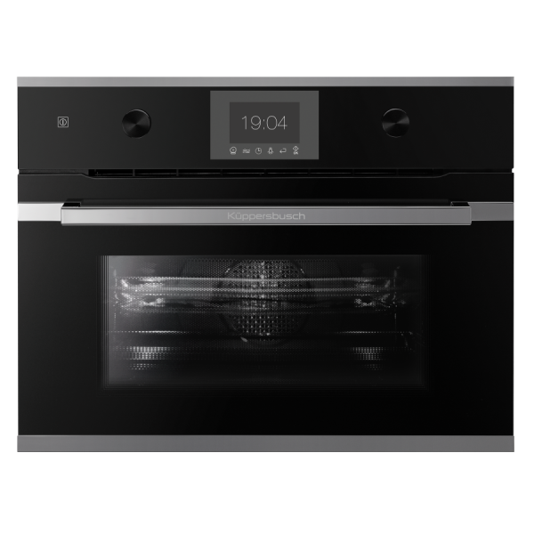 Kuppersbusch CBM 6350.0 S3 Silver Chrome компактный духовой шкаф с микроволнами