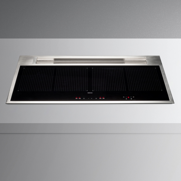 Falmec SINTESI BLACK варочная индукционная панель с вытяжкой