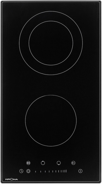 Krona steel LAUREL 30 BL электрическая варочная поверхность
