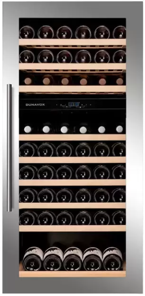 Dunavox DAVS-72.185DSS встраиваемый винный шкаф Dunavox DAVS-72.185DSS встраиваемый винный шкаф