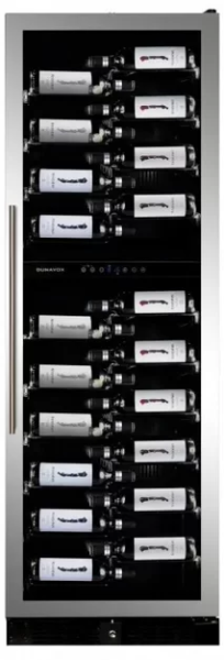 Dunavox DX-119.386DSS встраиваемый винный шкаф Dunavox DX-119.386DSS встраиваемый винный шкаф